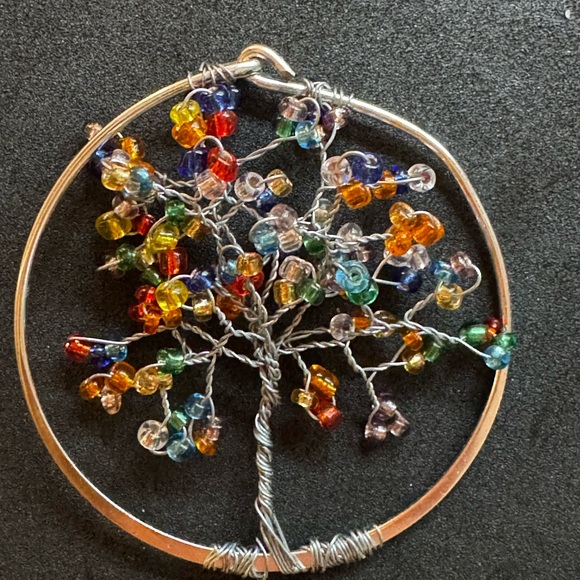 Colorful Beaded Tree - Picture 3 of 3